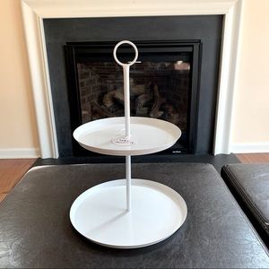 White Tiered Tray